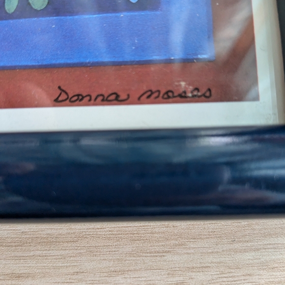 Americana Folk Art Parade Numbered 190/750 & Signed by Donna Moses - Picture 4 of 6